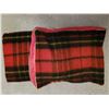 Image 4 : VINTAGE ROUGH RIDER AYERS WOOL TRAVEL BLANKET AND BAG