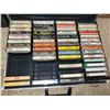 Image 2 : HUGE LOT OF CASSETTE TAPES AND CASES