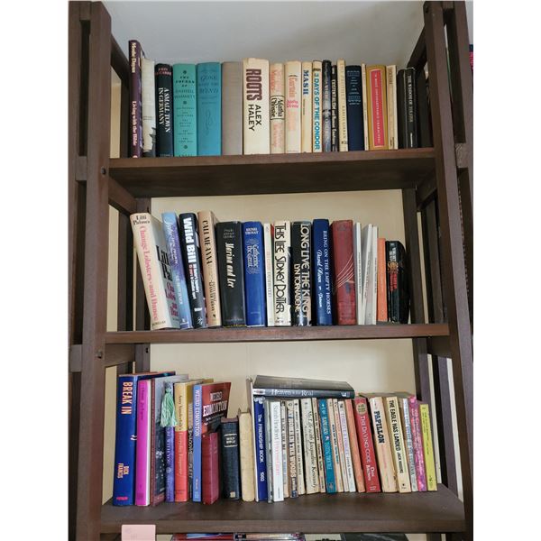 3 SHELVES OF CLASSIC BOOKS