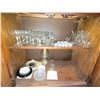 Image 1 : LOT OF VINTAGE ASHTRAYS AND COCKTAIL GLASSES
