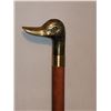 Image 2 : BRASS DUCK WOODEN CANE