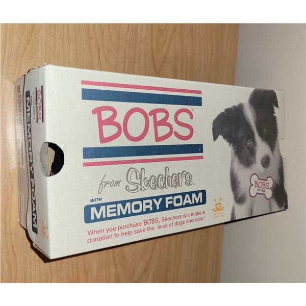 NIB BOBS SKECHERS SIZE 7.5 BLACK