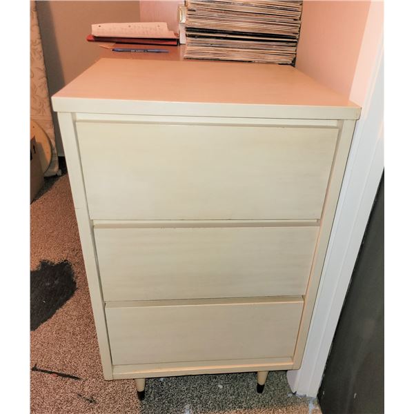 SMALL 3 DRAWER NIGHT STAND CABINET