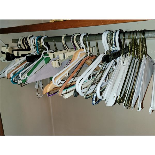 LARGE LOT OF HANGERS