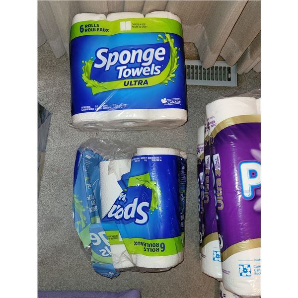 LOT OF PAPER TOWEL