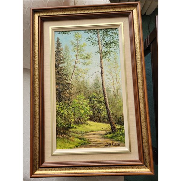 DELL COLLINS OIL PAINTING ORIGINAL