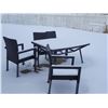Image 1 : PATIO TABLE AND CHAIRS