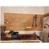 Image 1 : WOODEN PEG BOARD AND PEGS