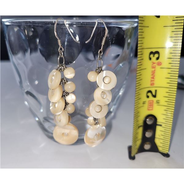 SEA SHELL DANGLE EARRINGS