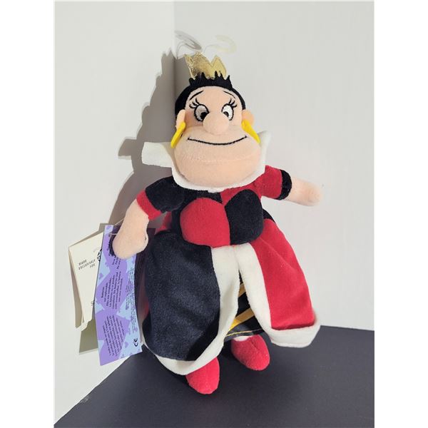 NWT DISNEY ALICE IN WONDERLAND QUEEN OF HEARTS PLUSH