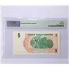 Image 2 : Zimbabwe 2006, $5 AA0249344 PMG 66EPQ