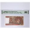 Image 1 : France 1978, 10 Francs X306 900925 PMG 66EPQ