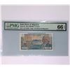 Image 1 : Saint Pierre & Miquelon ND (1950-60) 5 Francs U27 12570 PMG 66EPQ Ovpt"St.- Pierre- Et- Miquelon"