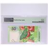 Image 2 : HK, HSBC $50 AT100011 Binary S/N PMG 67EPQ
