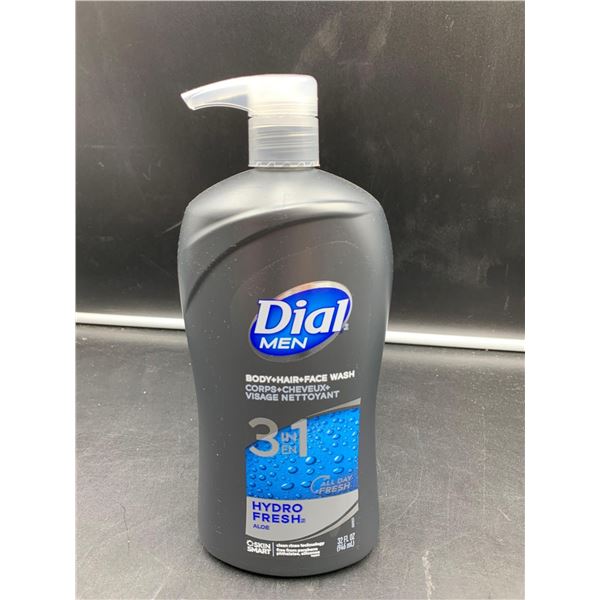 Dial Men 3 in 1 Body, Hair and Face Wash (946ml)