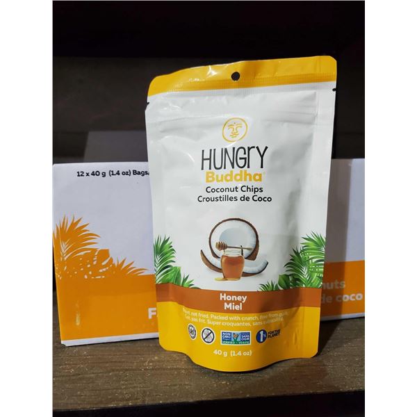 Hungry Buddha Coconut Chips (12 x 40g)
