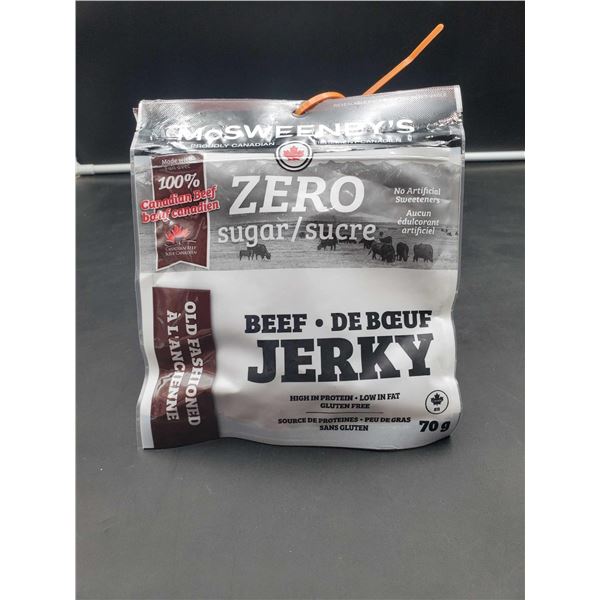 McSweeney's Zero Sugar Beef Jerky- Old Fashioned (5 x 70g)