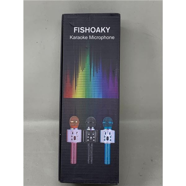 Fishoaky Karaoke Microphone
