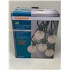 Image 1 : Sylvania 25 LED Jumbo Globe Lights-Warm White