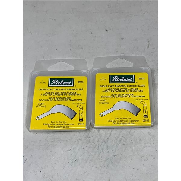 Richard Grout Rake Tungsten Carbid Blade (2)