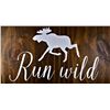 Image 1 : Run Wild Wall Decor