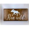 Image 1 : Run Wild Wall Decor