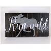 Image 1 : Run Wild Wall Decor