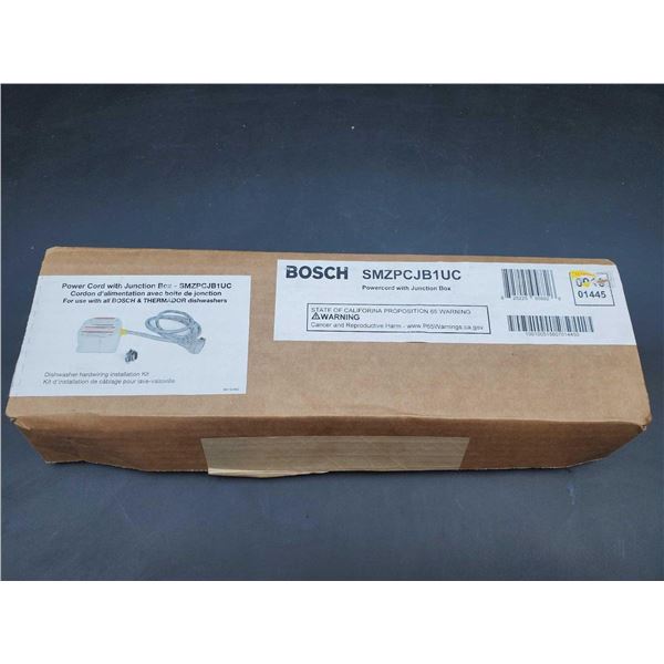 Bosch SMZPCJB1UC Powercord with Junction Box Dishwasher Hardwiring Installation Kit