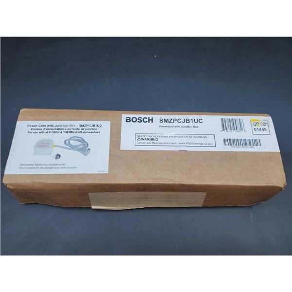 Bosch SMZPCJB1UC Powercord with Junction Box Dishwasher Hardwiring Installation Kit
