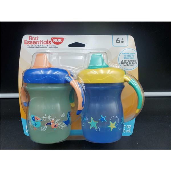 Nuk First Essentials Soft Spout Trainer Cups