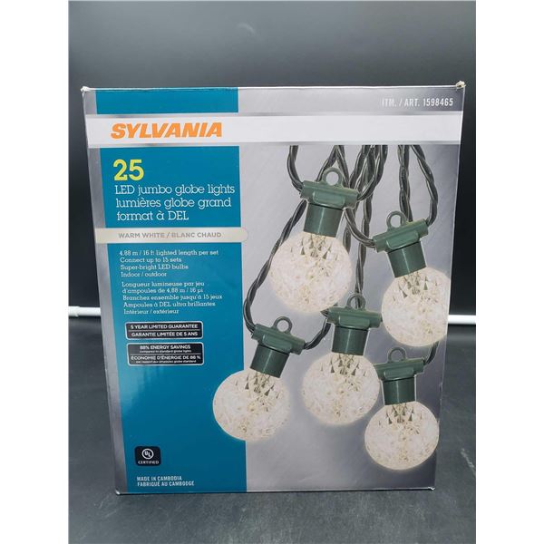Sylvania 25 LED Jumbo Globe Lights