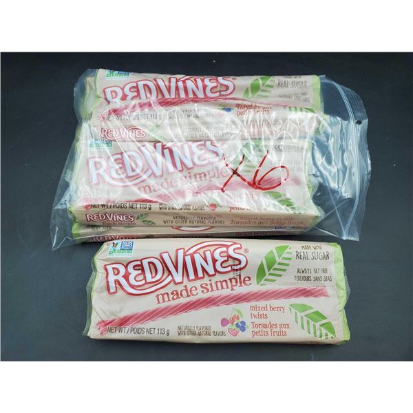Redvines (6 x 113g) Mixed Berry Twists
