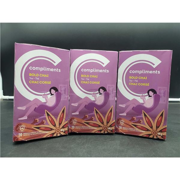 Compliments Bold Chai Tea (3 x 20)