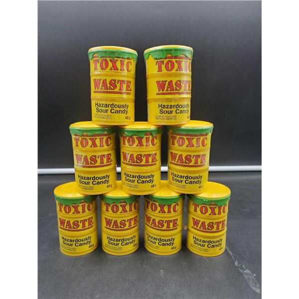 Toxic Waste Hazardoulsy Sour Candy (9 x 48g)