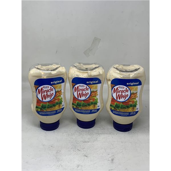 Kraft Miracle Whip (3 x 650ml)