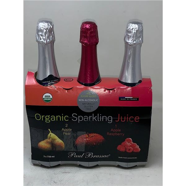 Organic Sparkling Juice (3 x 750ml)