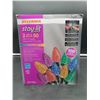 Image 1 : Sylvania Stay-Lit 2 Sets of 50-Multicolour (32.6ft)