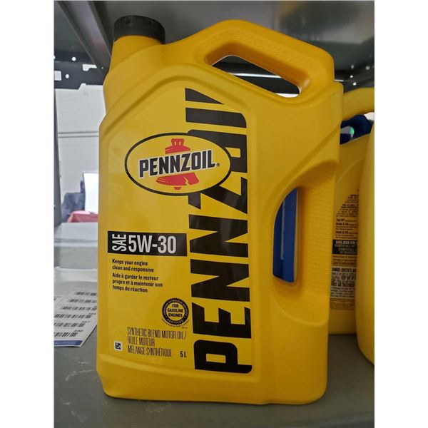 Penzoil SAE 5W-30 synthetic Blend Motor Oil (5L)