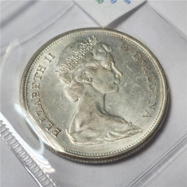 Silver Canadian 25Cent Coin