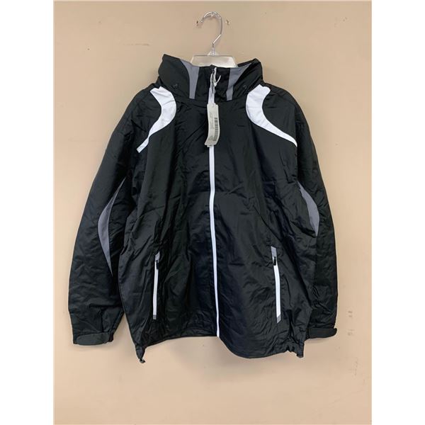 North End Sport Mens Black Jacket Size M