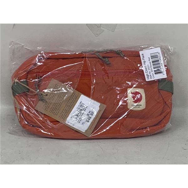 NEW Fjallraven High Coast Hip Pack Rowan Red