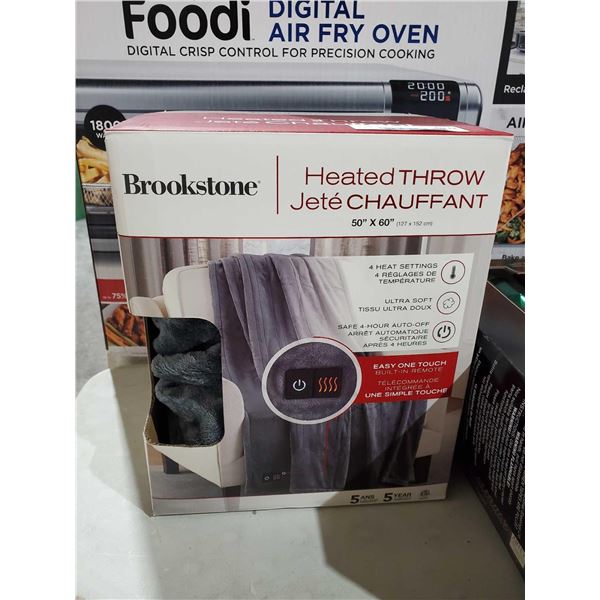 Brookstone Heated Throw