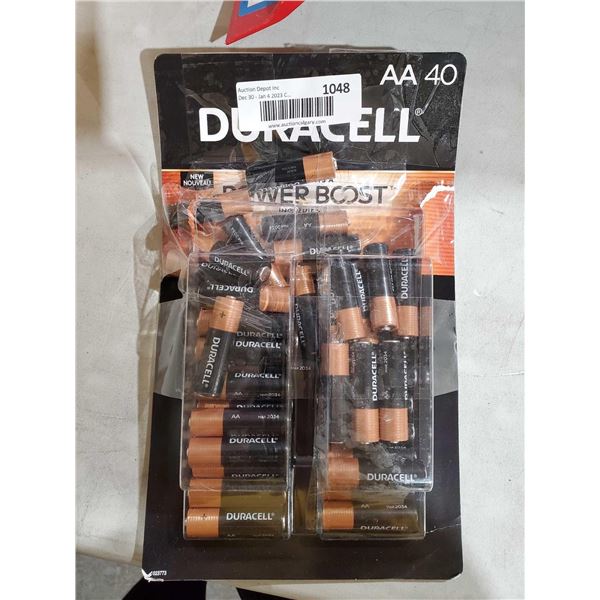 Lot of Duracell AA Batteries