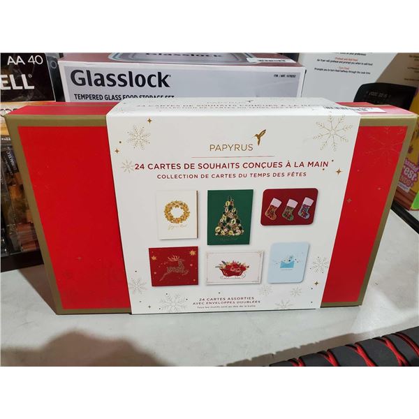 Papyrus 24 Christmas Card Set