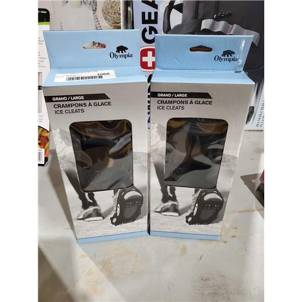 Olympia Ice Cleats Size Large Lot Of 2