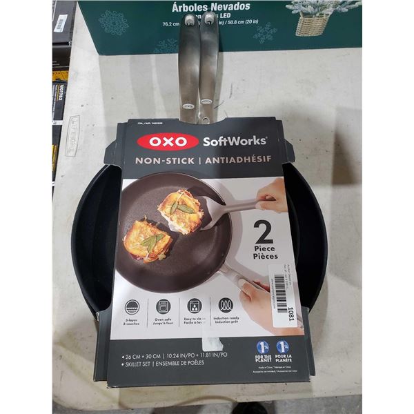 Soft Works Non-Stick Pans Set Of 2