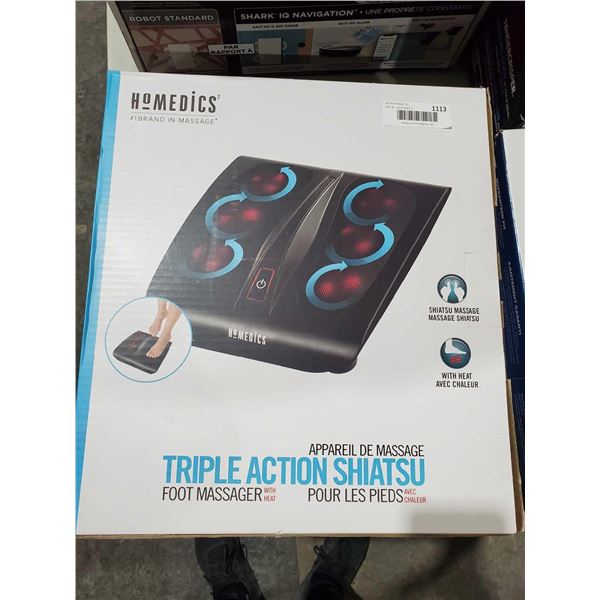 Homedics Triple Action Shiatsu Foot Massager