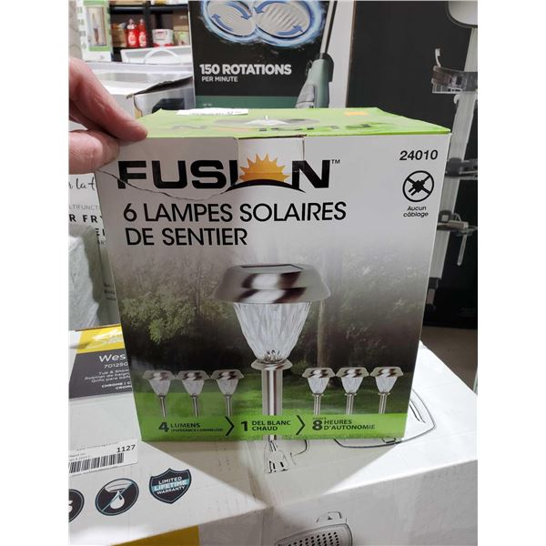Fusion Solar Lamps Set Of 6