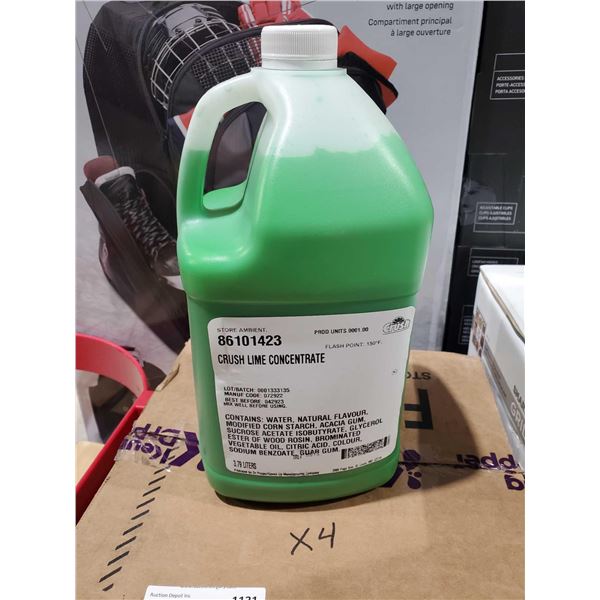 Crush Lime Concentrate 3.79L