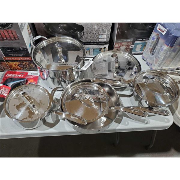 Display Set (NEW) Lagostina 11pc Cookware Set